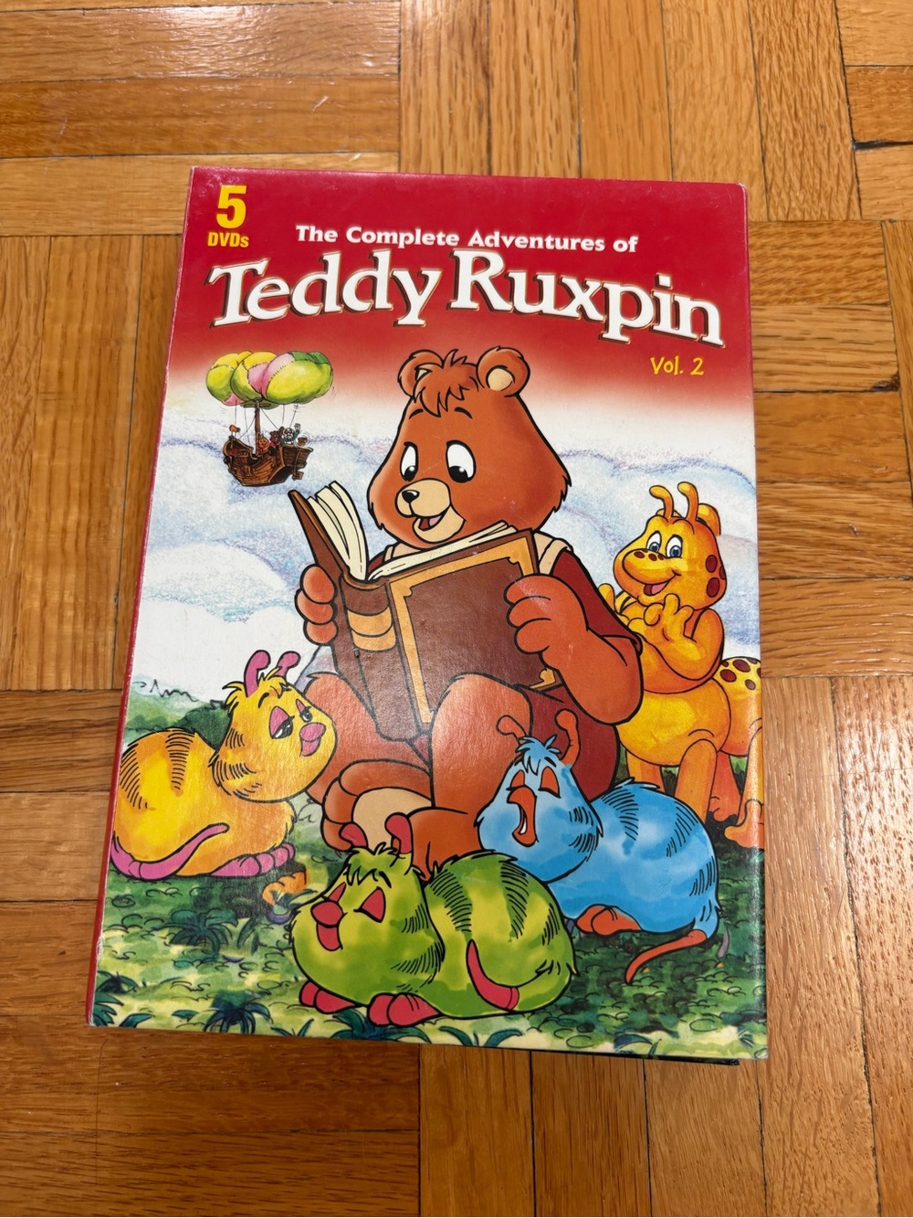 The Complete Adventures Of Teddy Ruxpin Vol 2 DVD Box Set Episodes 36-65 - Rare